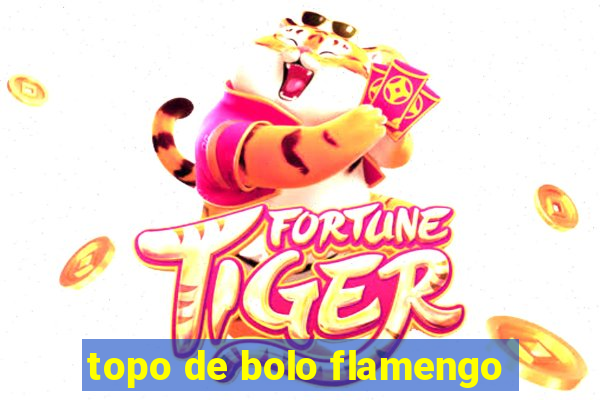 topo de bolo flamengo